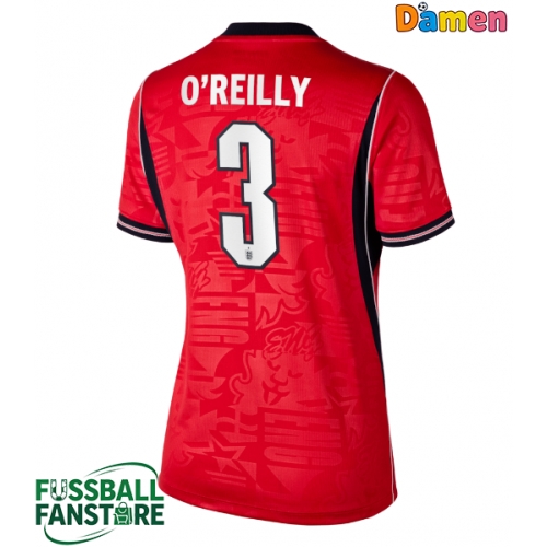 England Nico O'Reilly #3 Replik Auswärtstrikot Damen WM 2026 Kurzarm